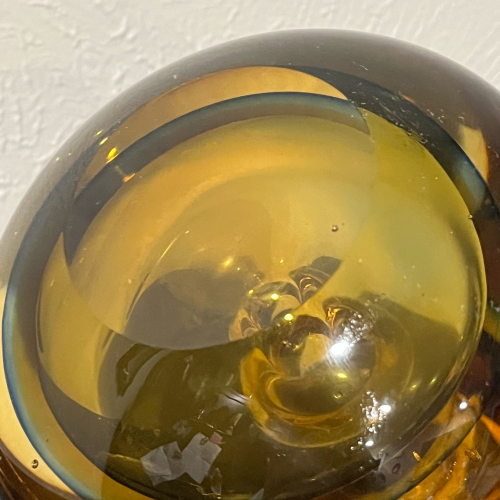 Amber Glass perfume bottle/ decanter - Picture 6 of 6